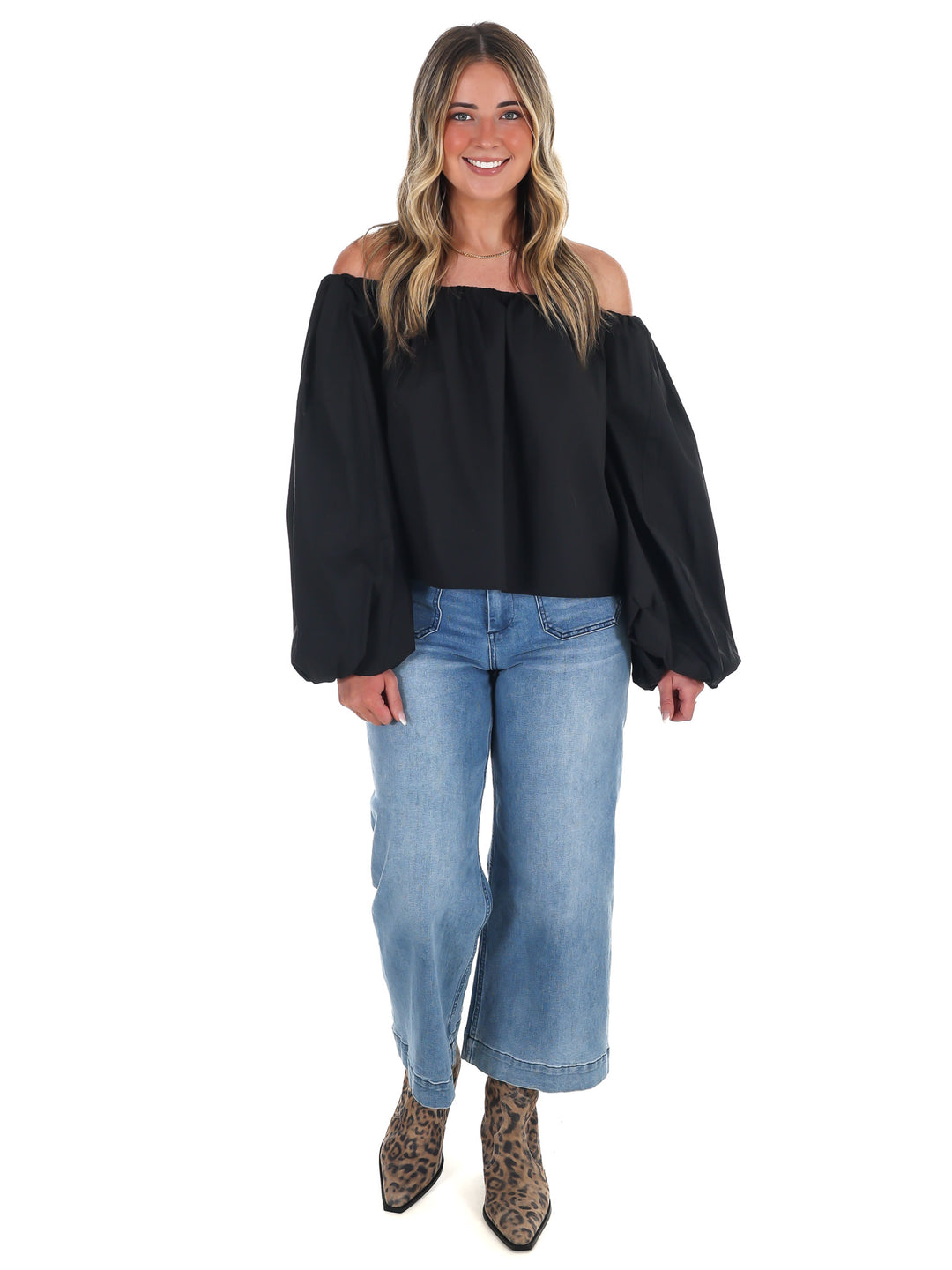 Cascade Off Shoulder Top