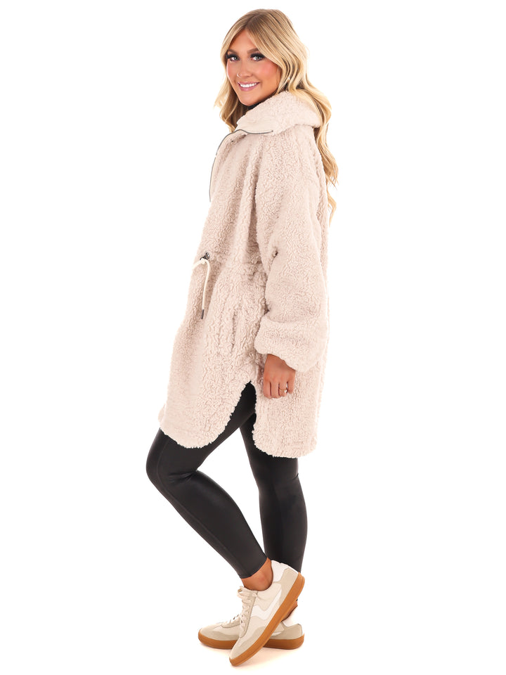 Comfy Days Sherpa Coat Doorbuster