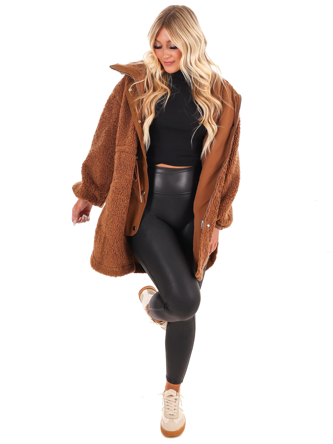 Comfy Days Sherpa Coat Doorbuster