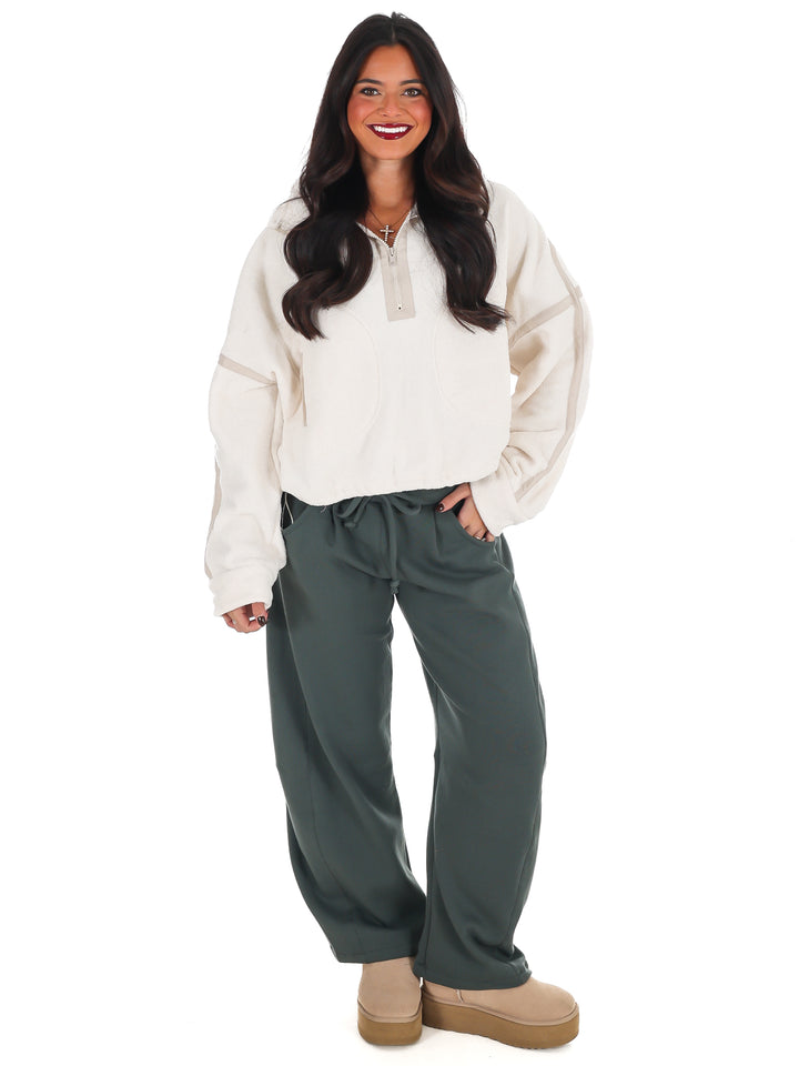 Fleece Half-Zip Pullover Doorbuster