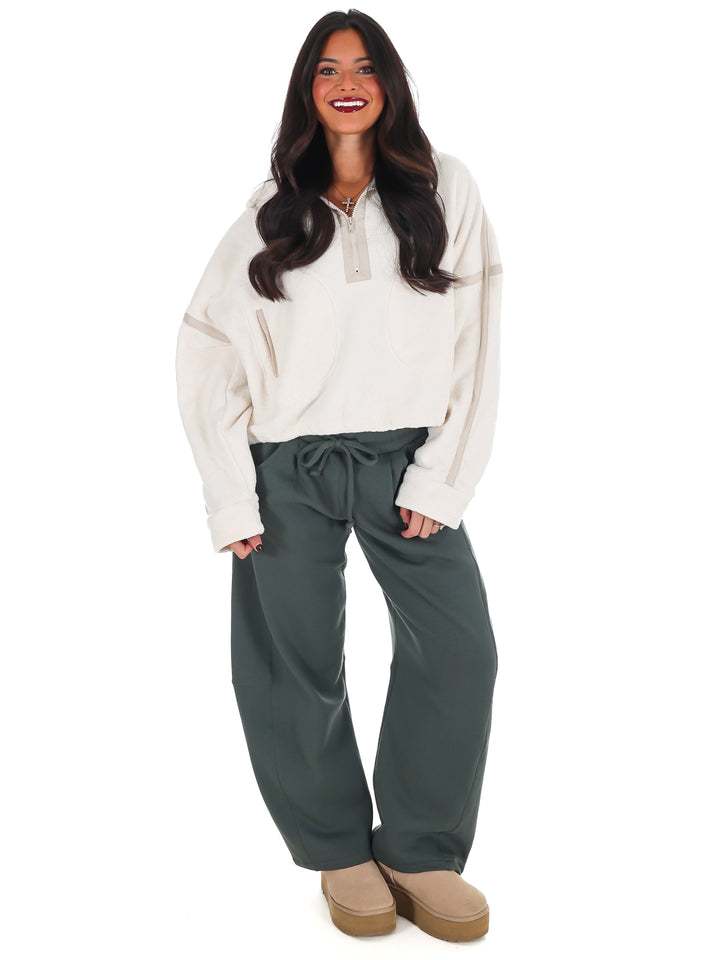 Fleece Half-Zip Pullover Doorbuster