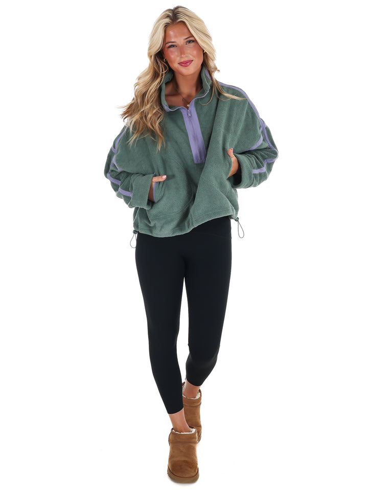 Fleece Half-Zip Pullover Doorbuster