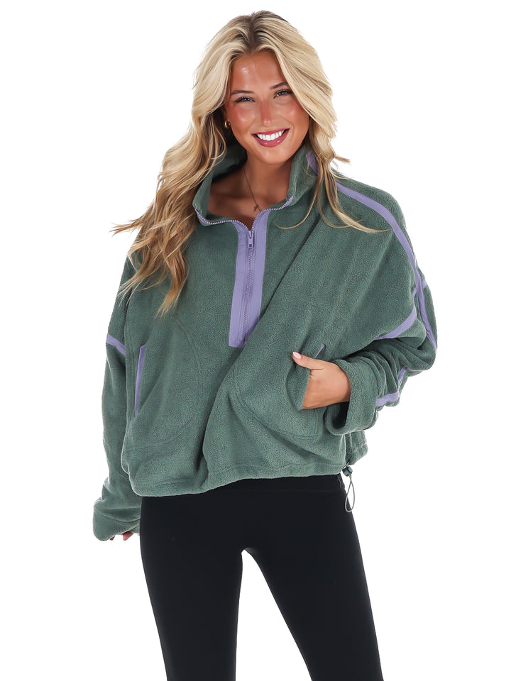 Fleece Half-Zip Pullover Doorbuster