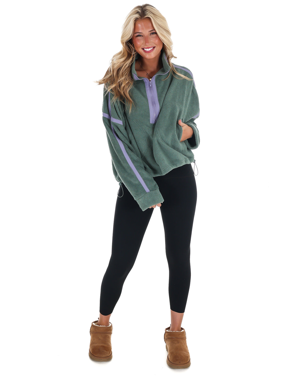Fleece Half-Zip Pullover Doorbuster