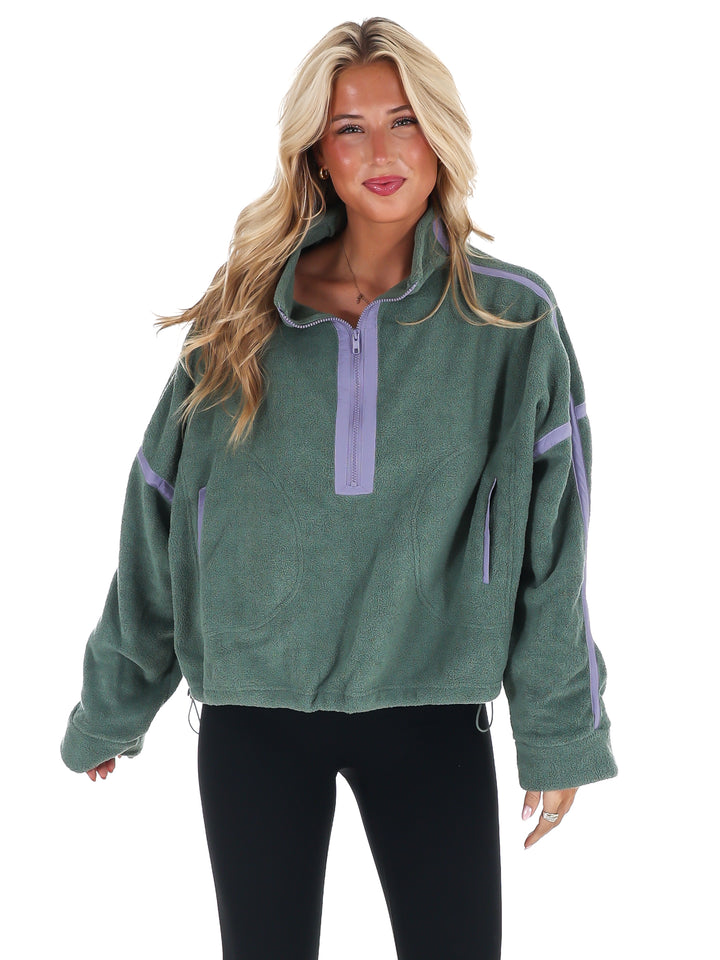 Fleece Half-Zip Pullover Doorbuster
