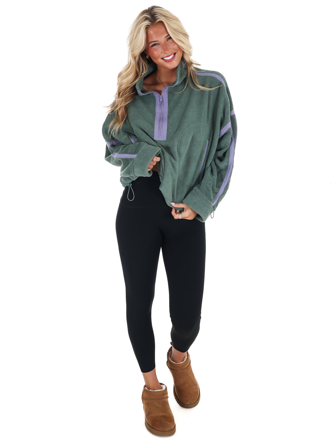 Fleece Half-Zip Pullover Doorbuster