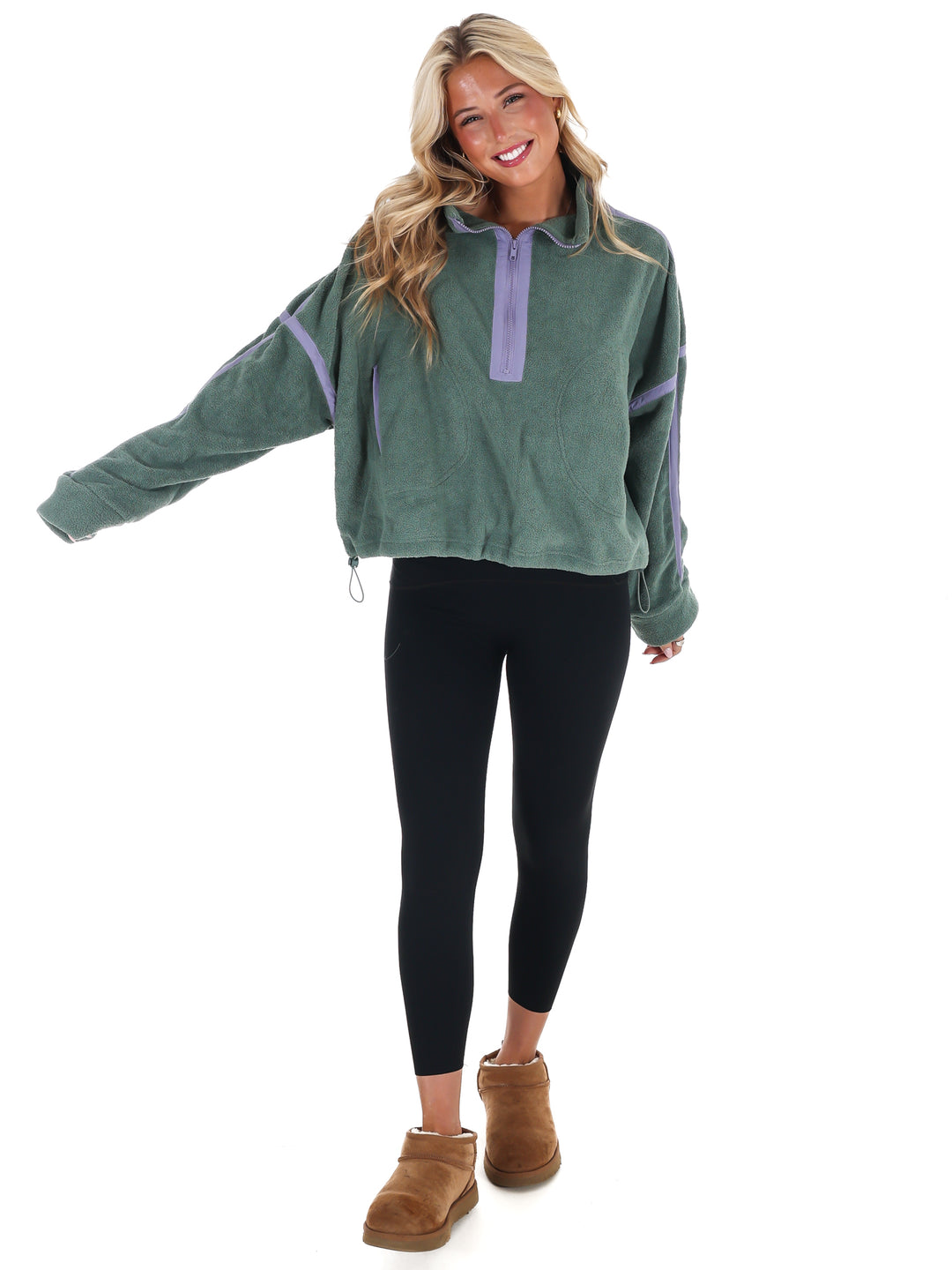 Fleece Half-Zip Pullover Doorbuster