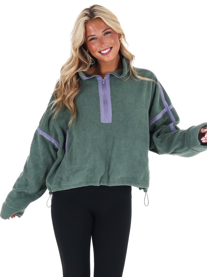 Fleece Half-Zip Pullover Doorbuster