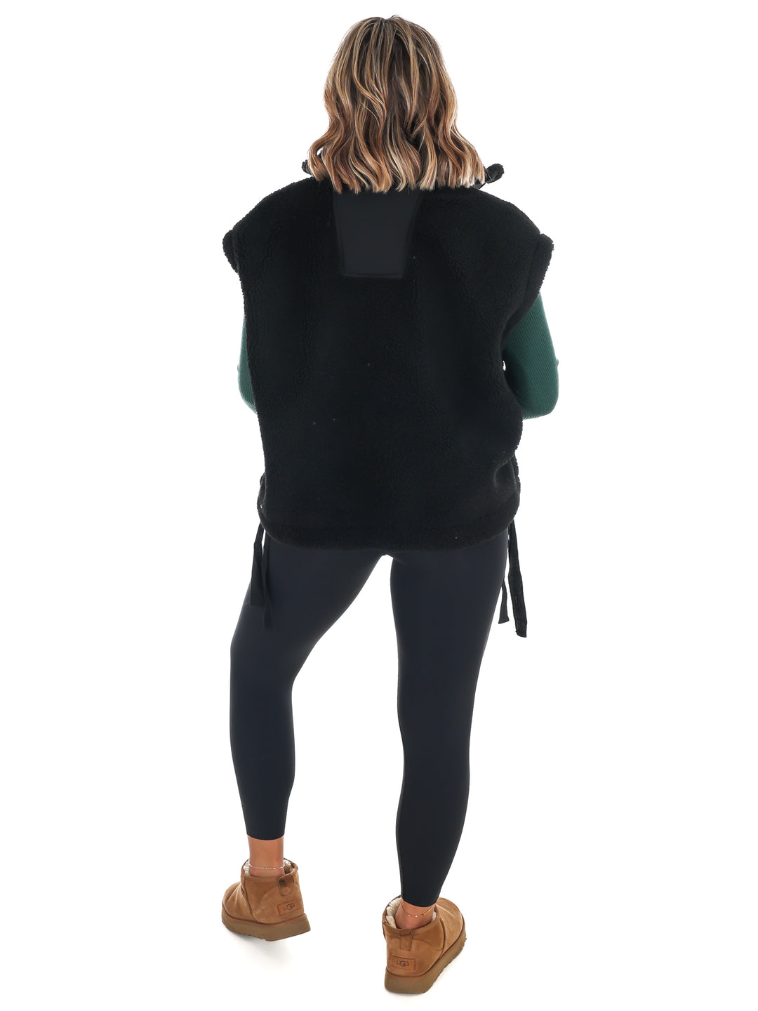 Oversized Fleece Vest Doorbuster