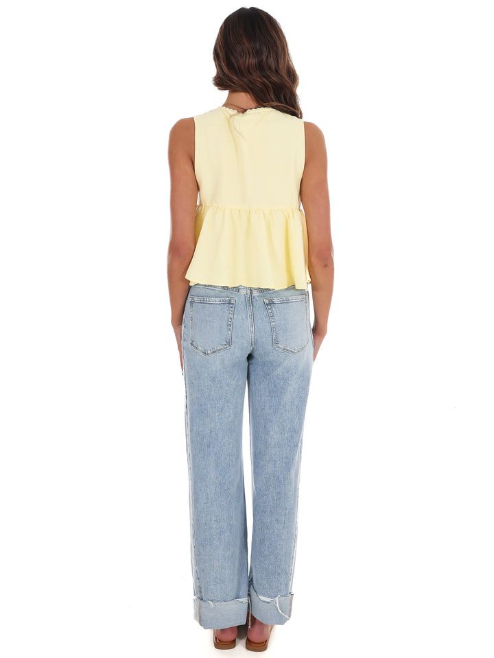 Bound to Happen Tie Top