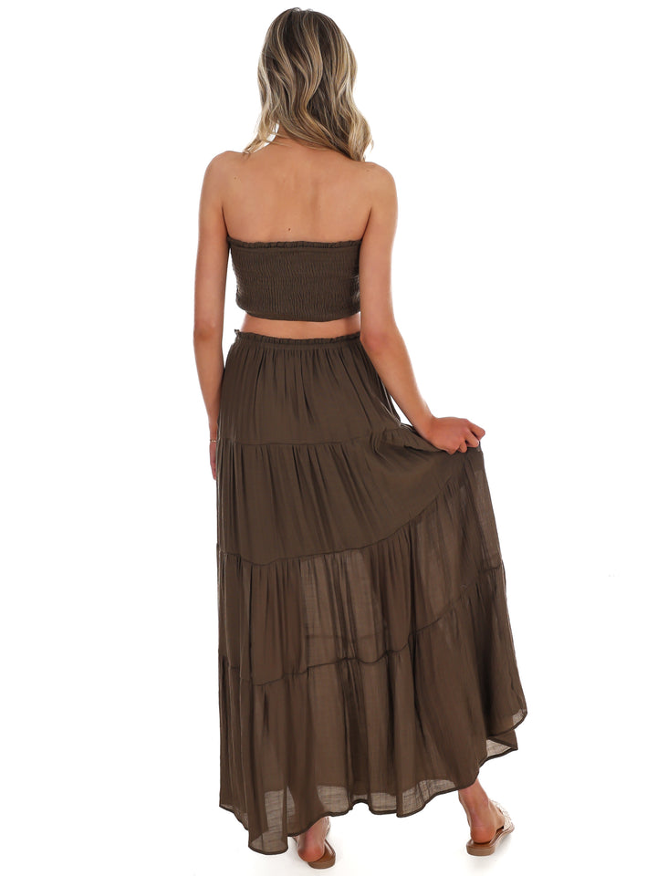 Better People Two Piece Maxi Skirt Set