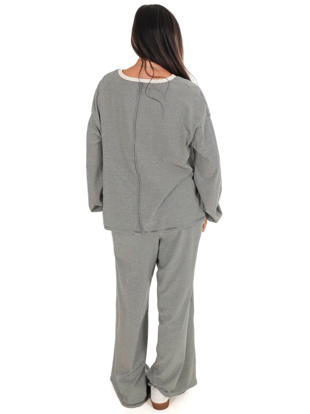 Take Flight Stripe Two Piece Set