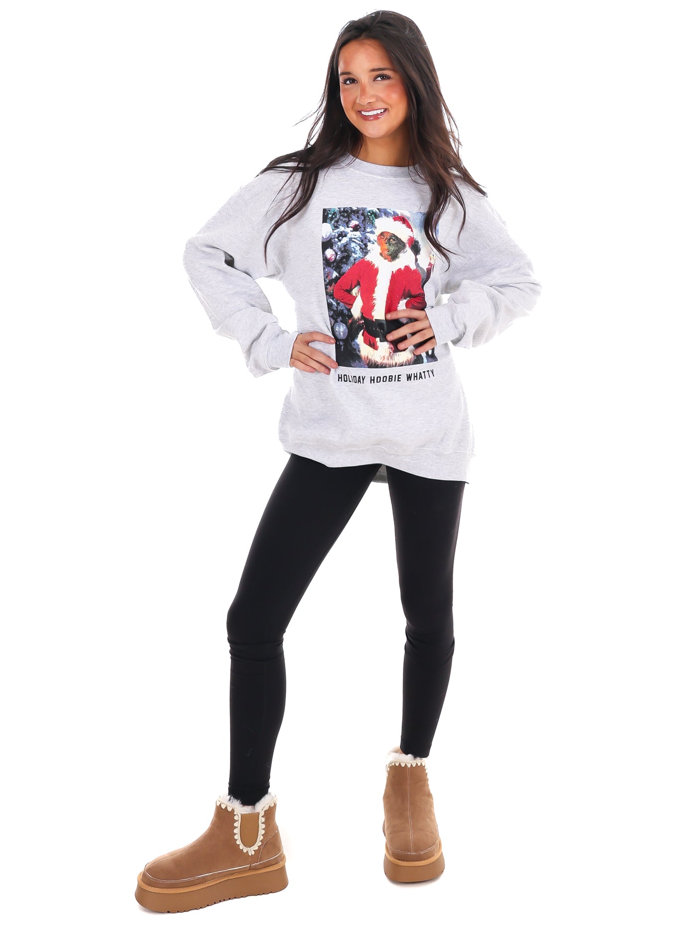 Holiday Hoobie Whatty Sweatshirt