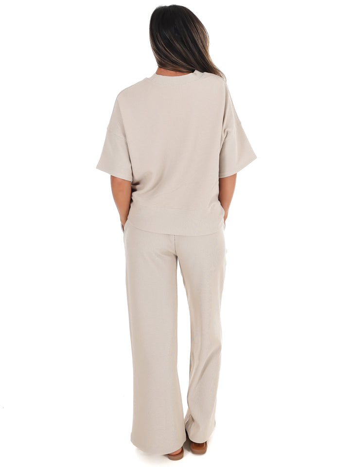 Daily Ease Ribbed Two Piece Set