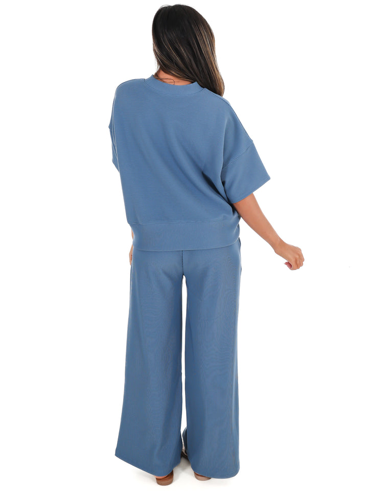Daily Ease Ribbed Two Piece Set
