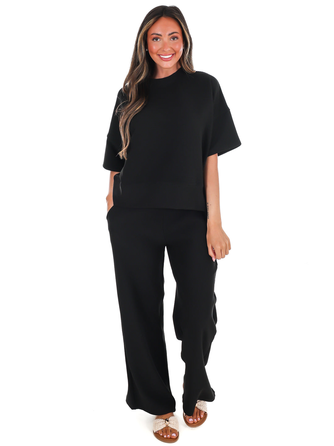 Daily Ease Ribbed Two Piece Set