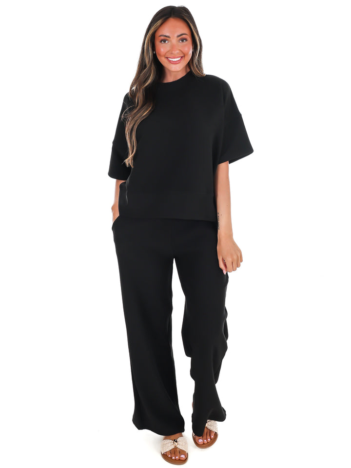 Daily Ease Ribbed Two Piece Set