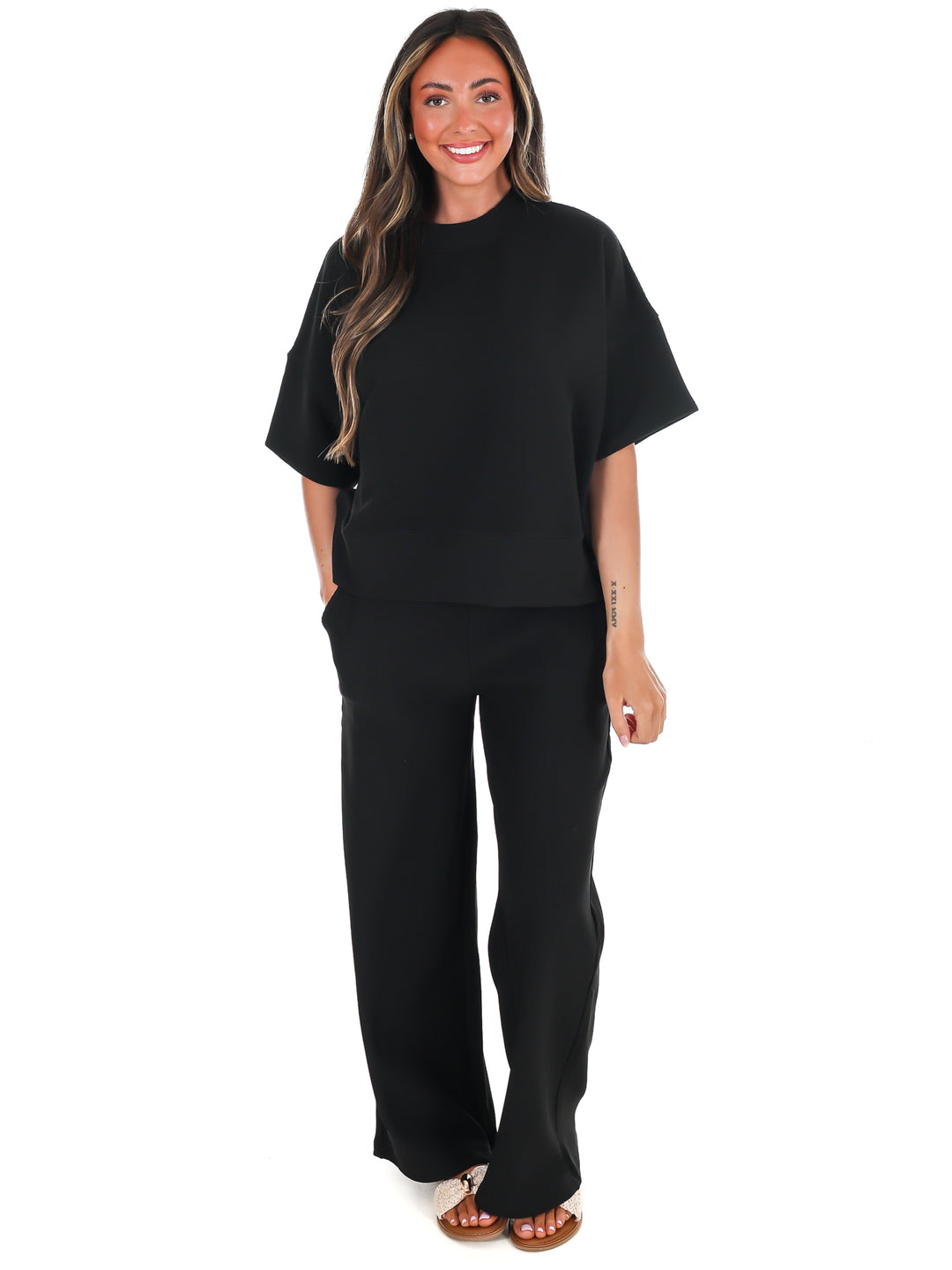 Daily Ease Ribbed Two Piece Set