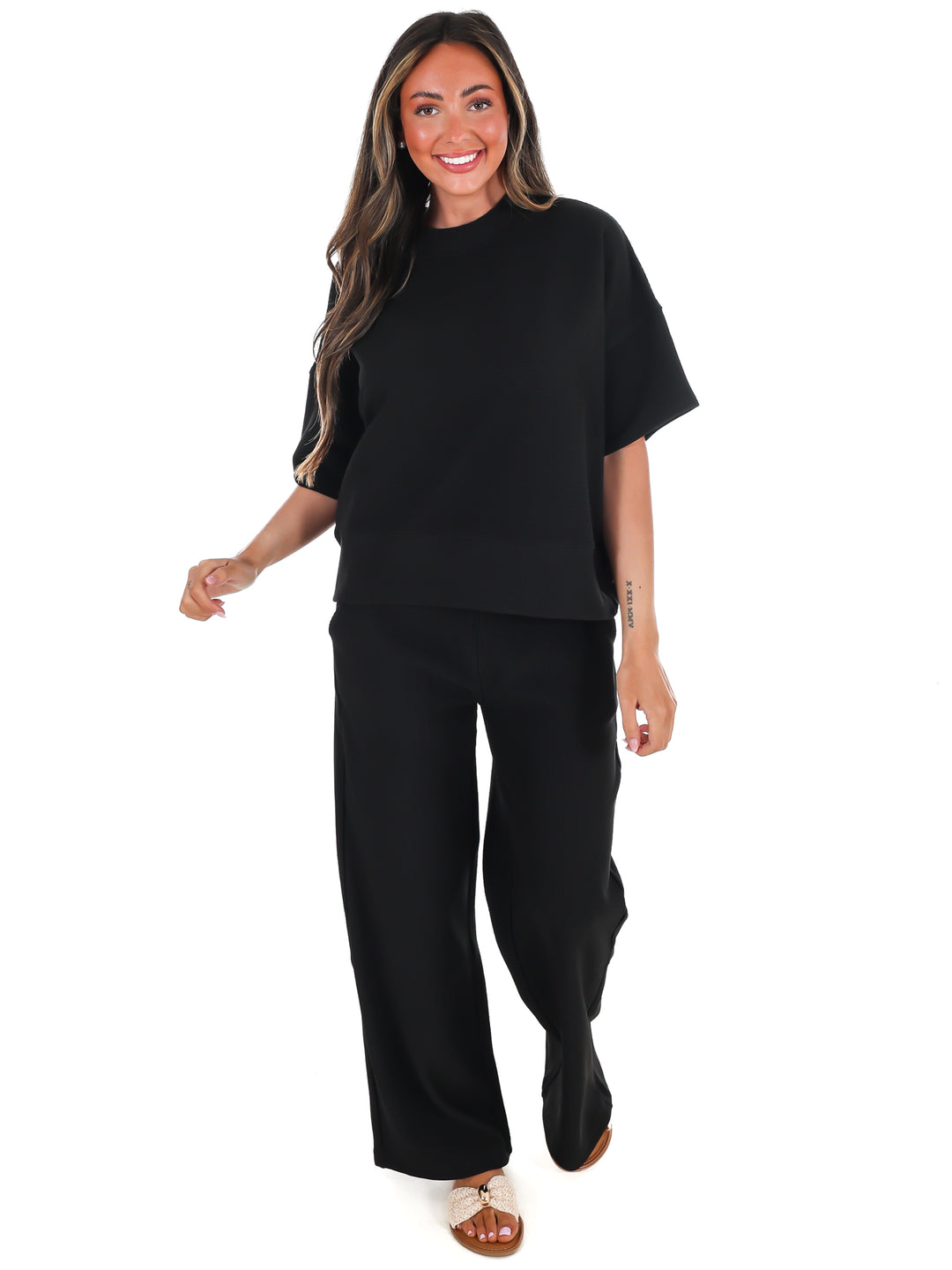 Daily Ease Ribbed Two Piece Set