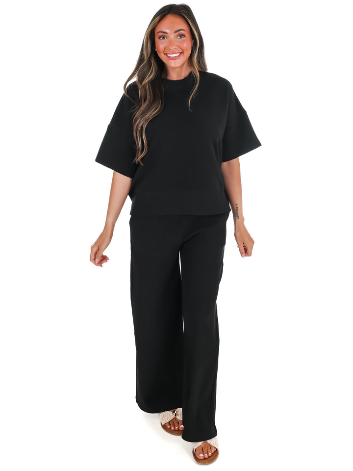 Daily Ease Ribbed Two Piece Set