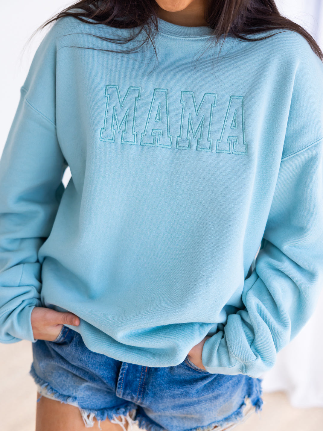 Embroidered MAMA Sweatshirt