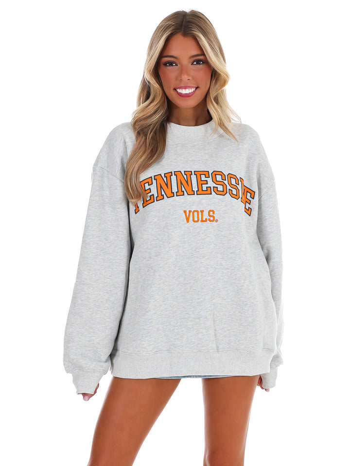 University of Tennessee Mock Neck Crew Sweatshirt