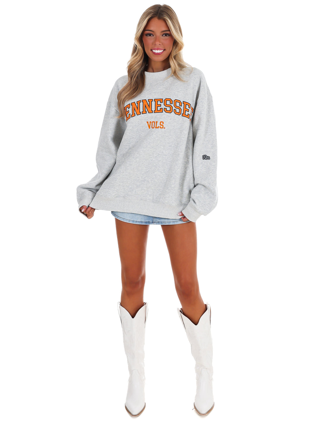 University of Tennessee Mock Neck Crew Sweatshirt