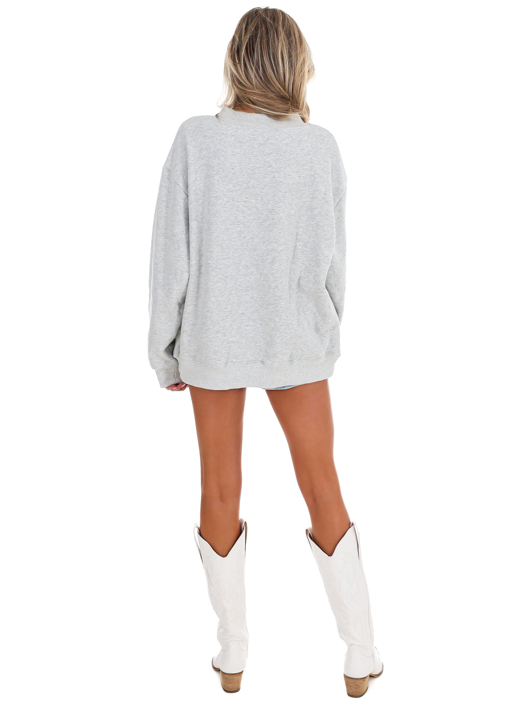 University of Tennessee Mock Neck Crew Sweatshirt