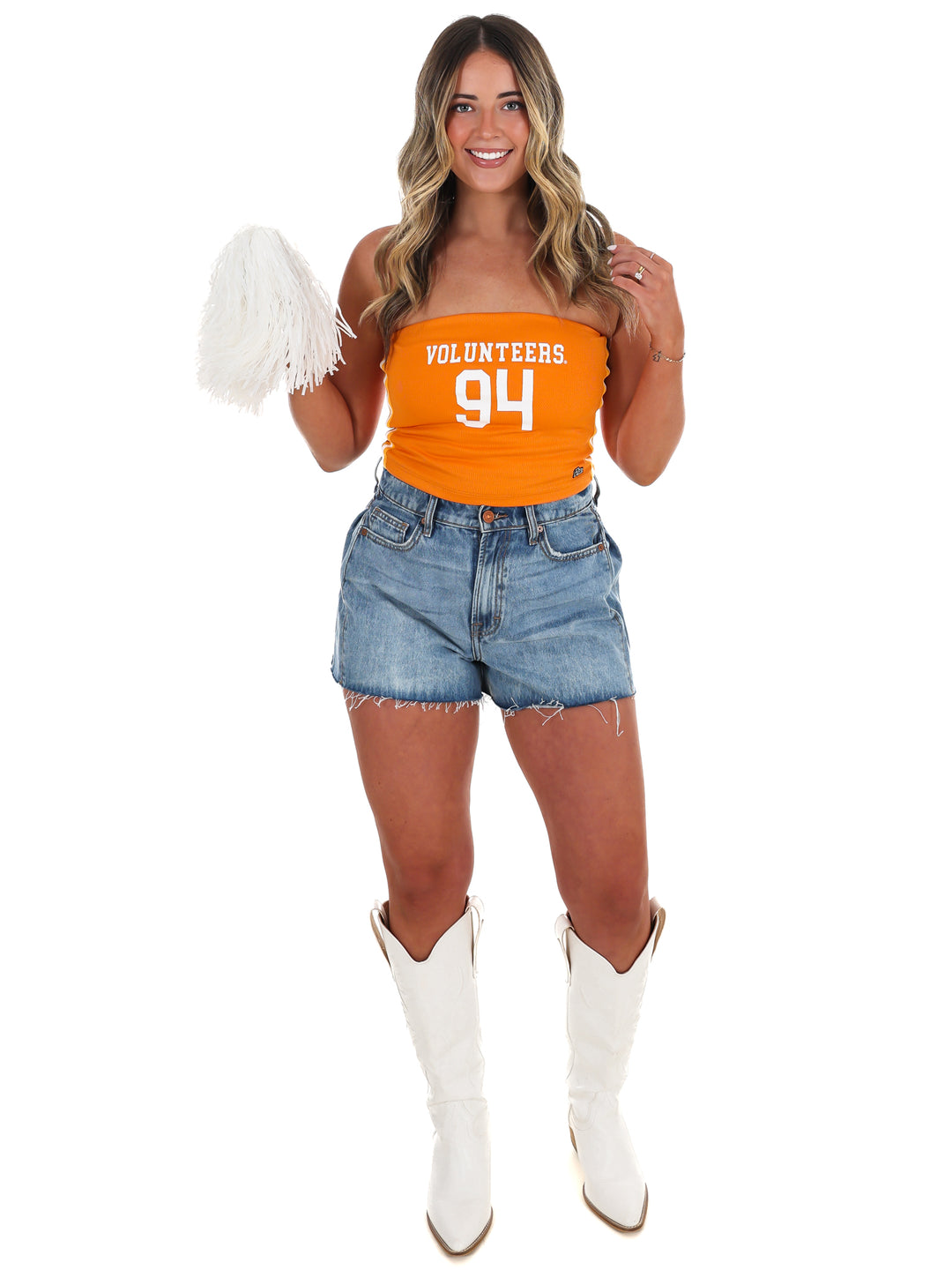 University of Tennessee Jersey Tube Top