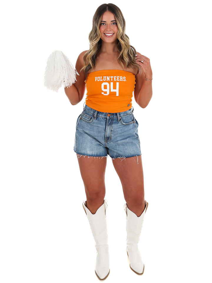 University of Tennessee Jersey Tube Top
