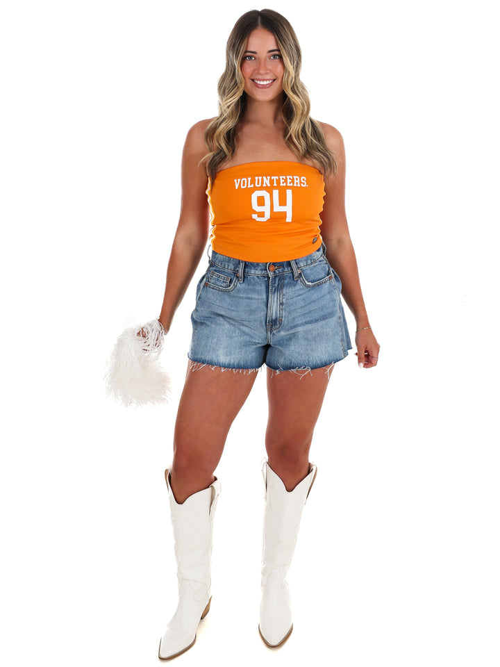 University of Tennessee Jersey Tube Top