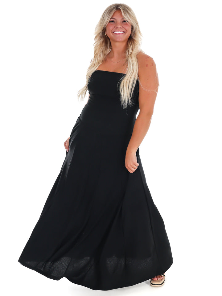 Summer in the City Strapless Maxi Dress