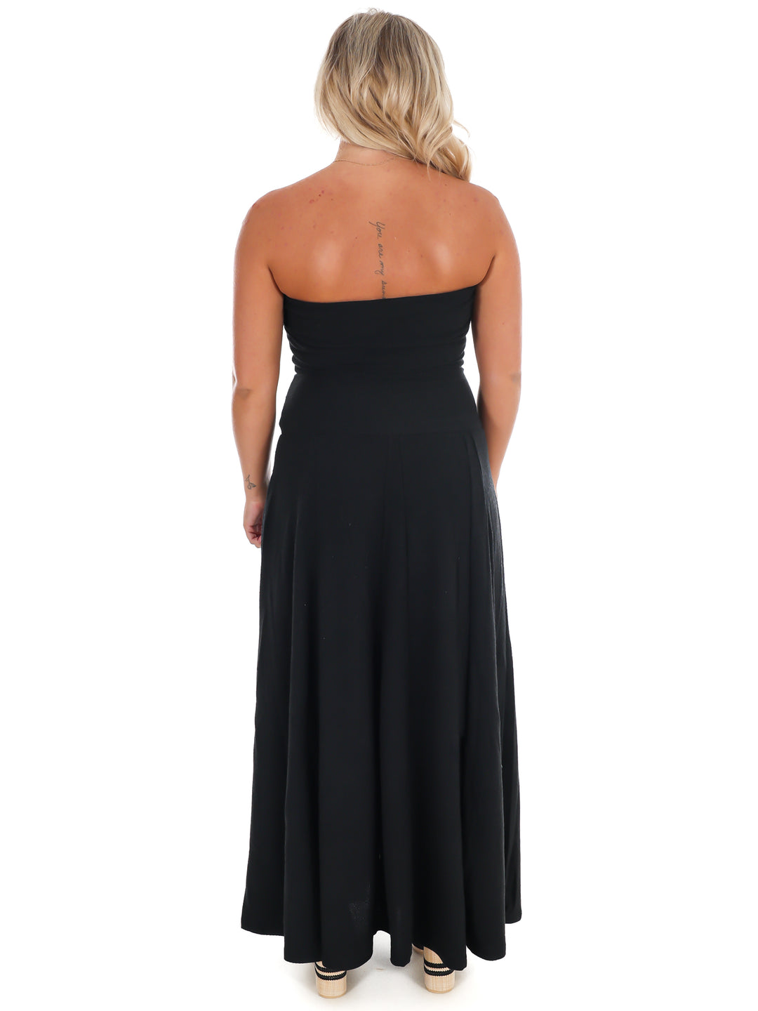Summer in the City Strapless Maxi Dress