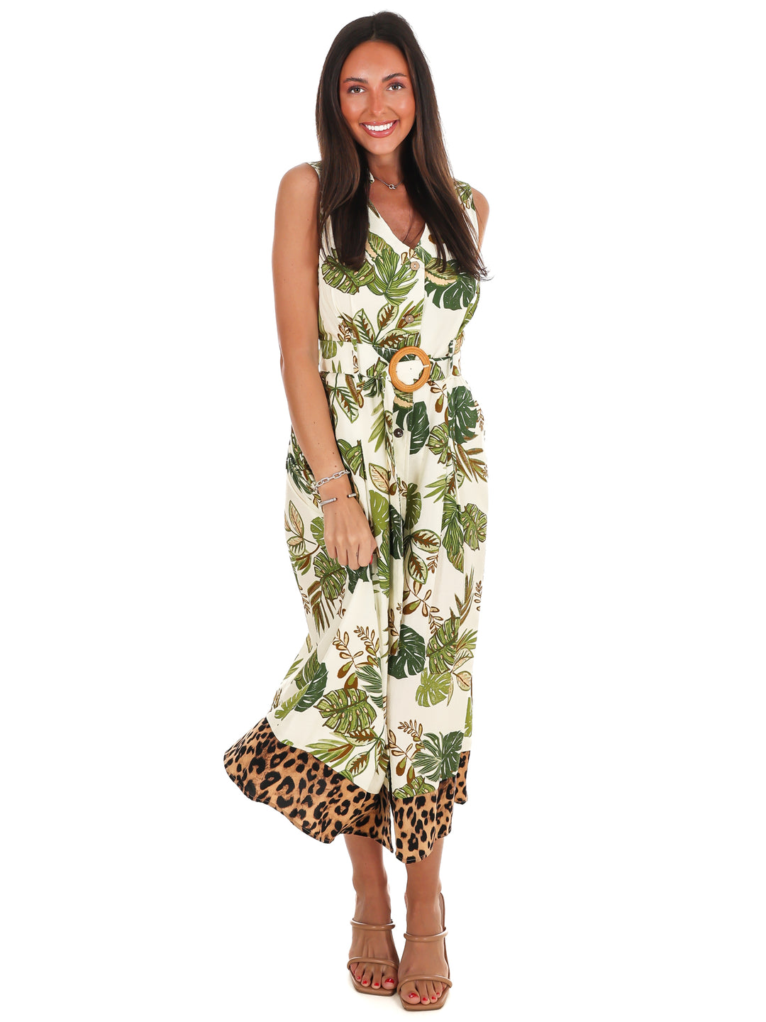 Tropical Treasure Midi Dress
