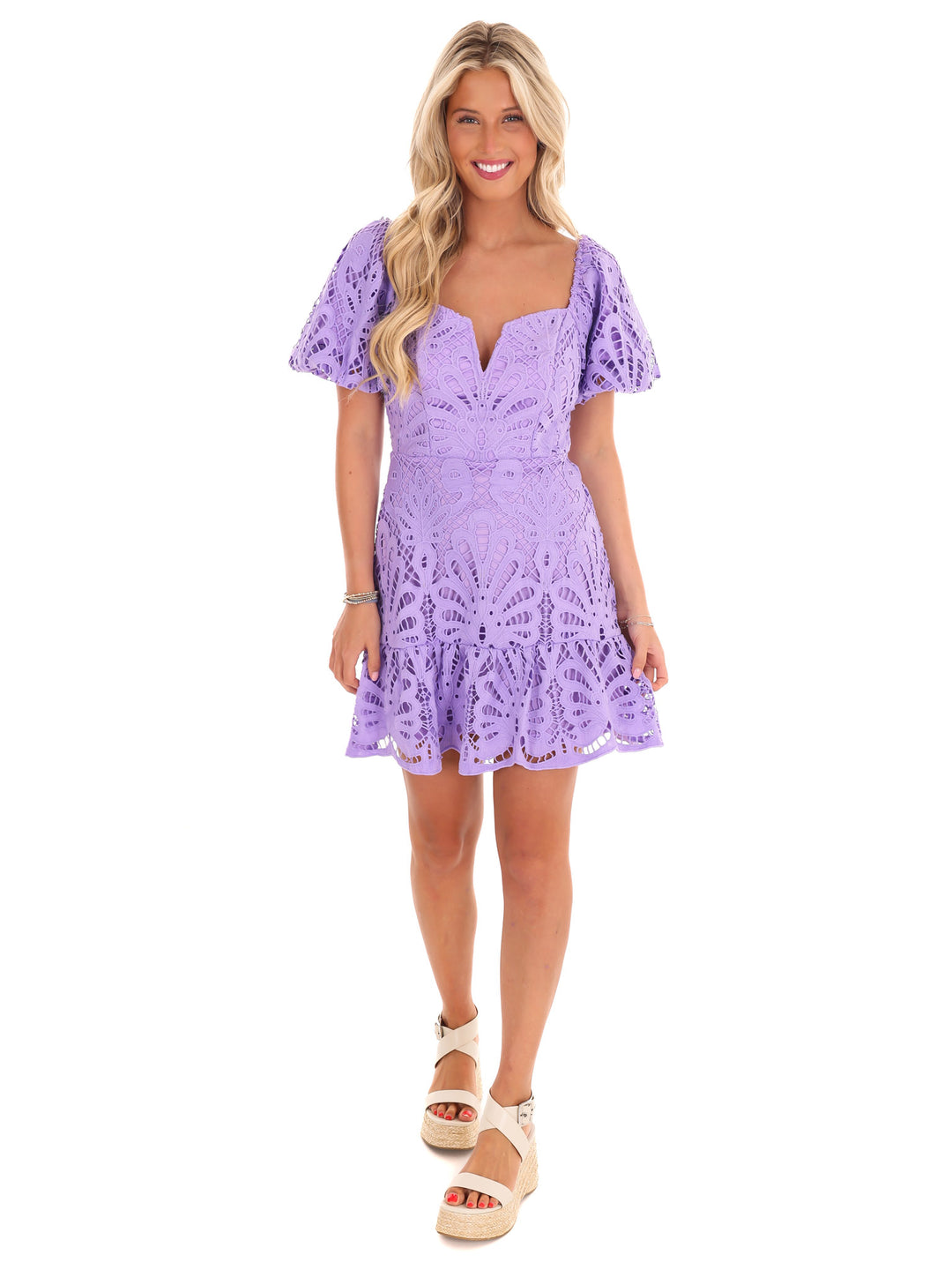 Dreams to Reality Lace Mini Dress