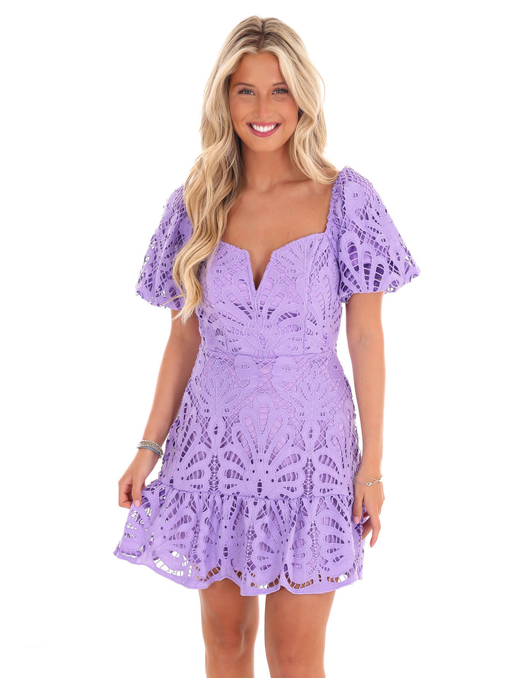 Dreams to Reality Lace Mini Dress