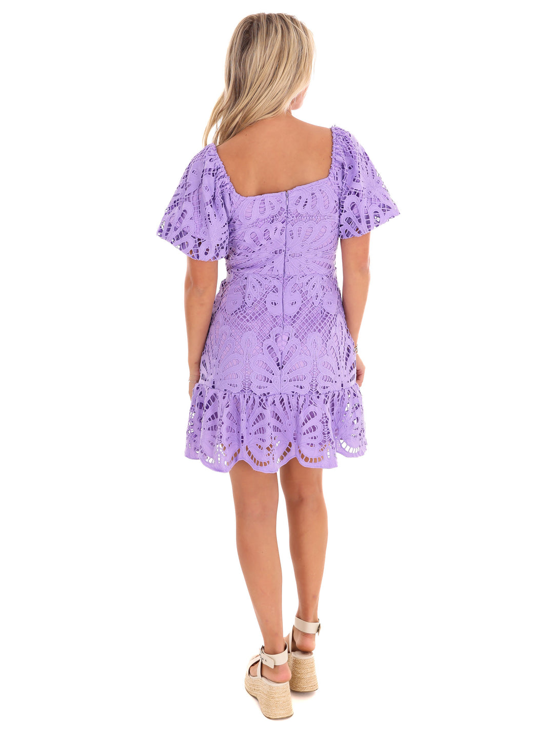 Dreams to Reality Lace Mini Dress