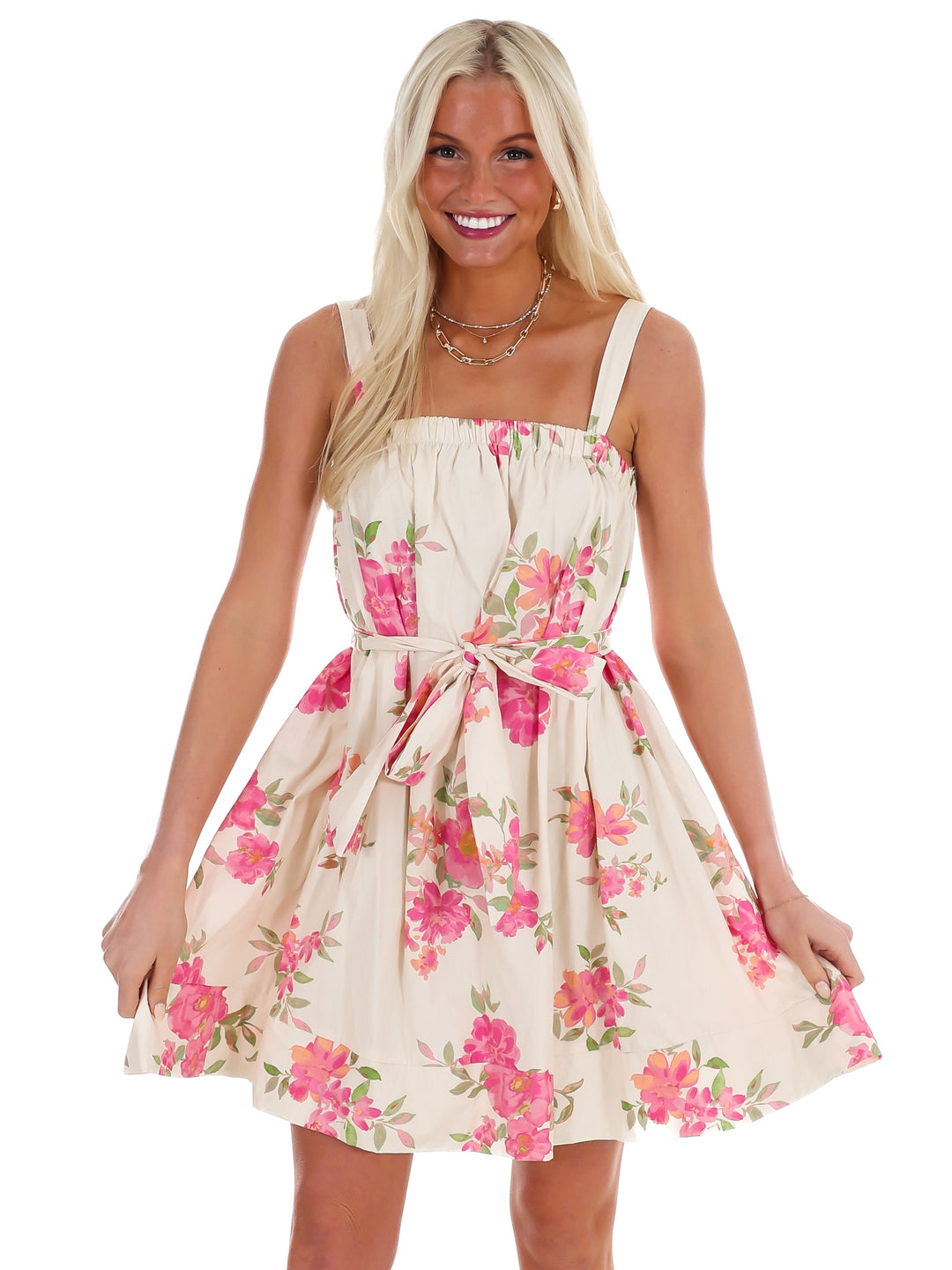 Picked with Love Floral Mini Dress