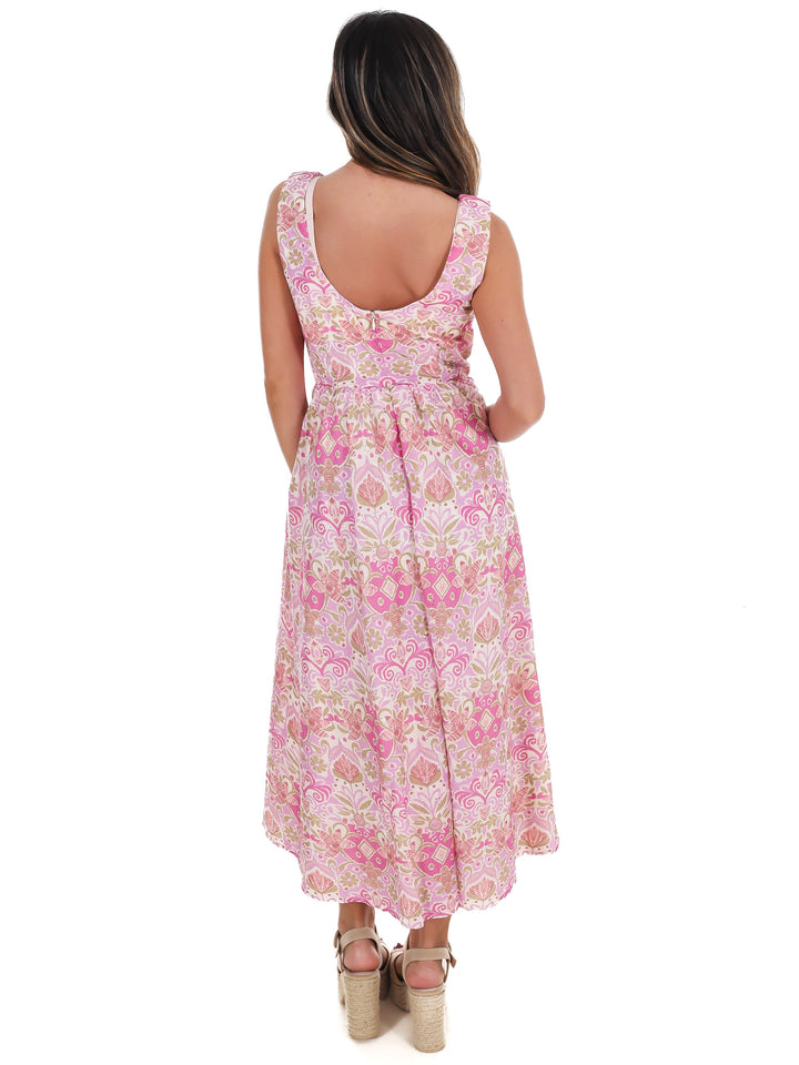 Petals Please Floral Midi Dress