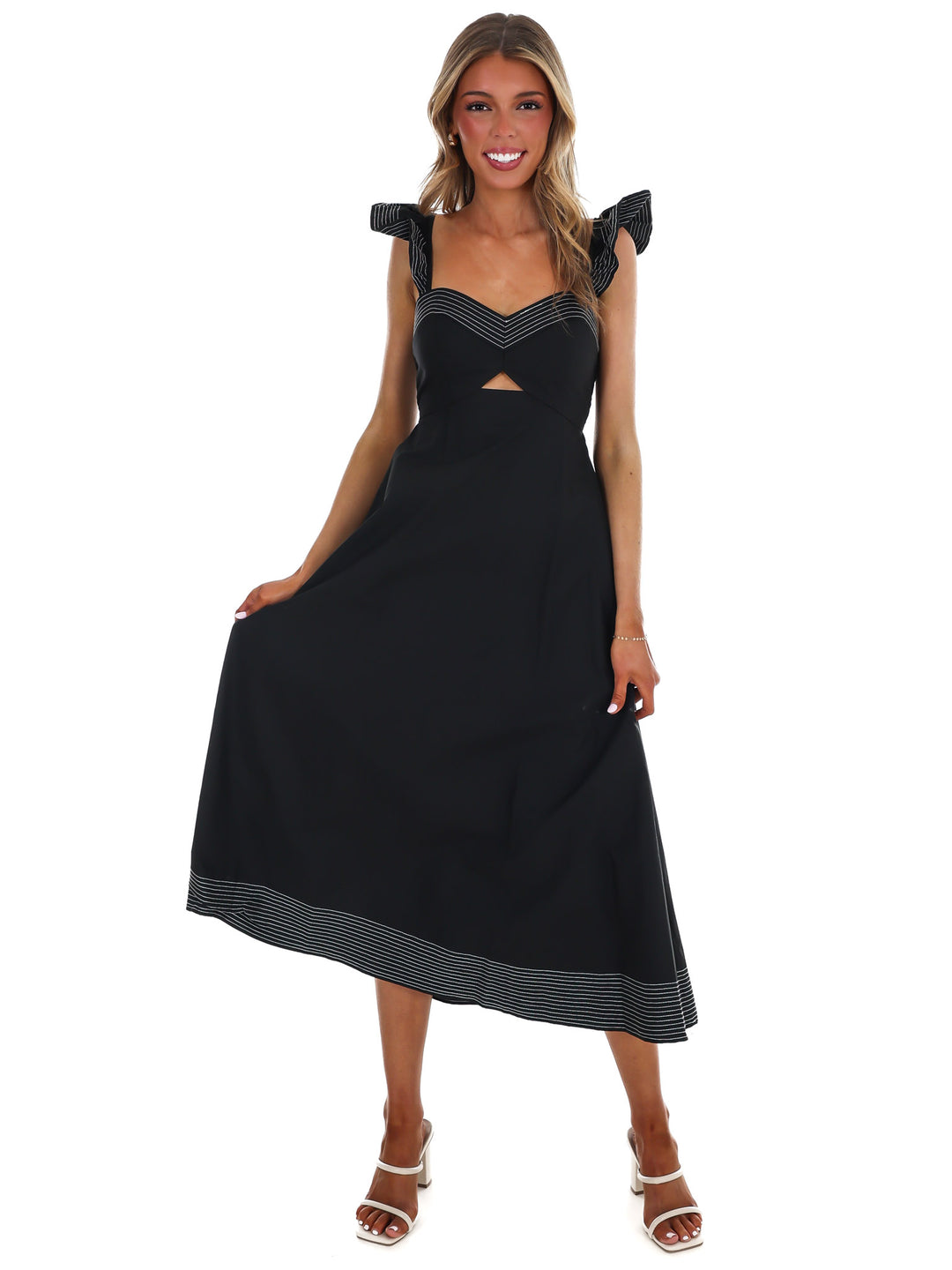 Lovely Place to Be Midi Dress
