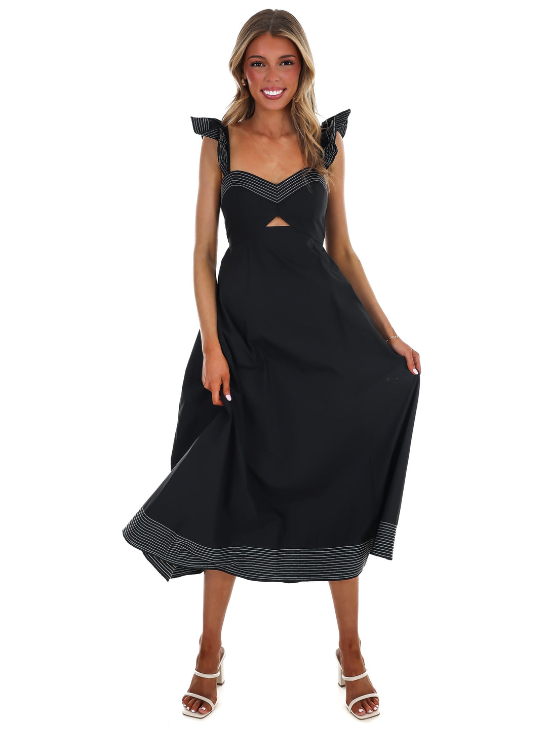 Lovely Place to Be Midi Dress