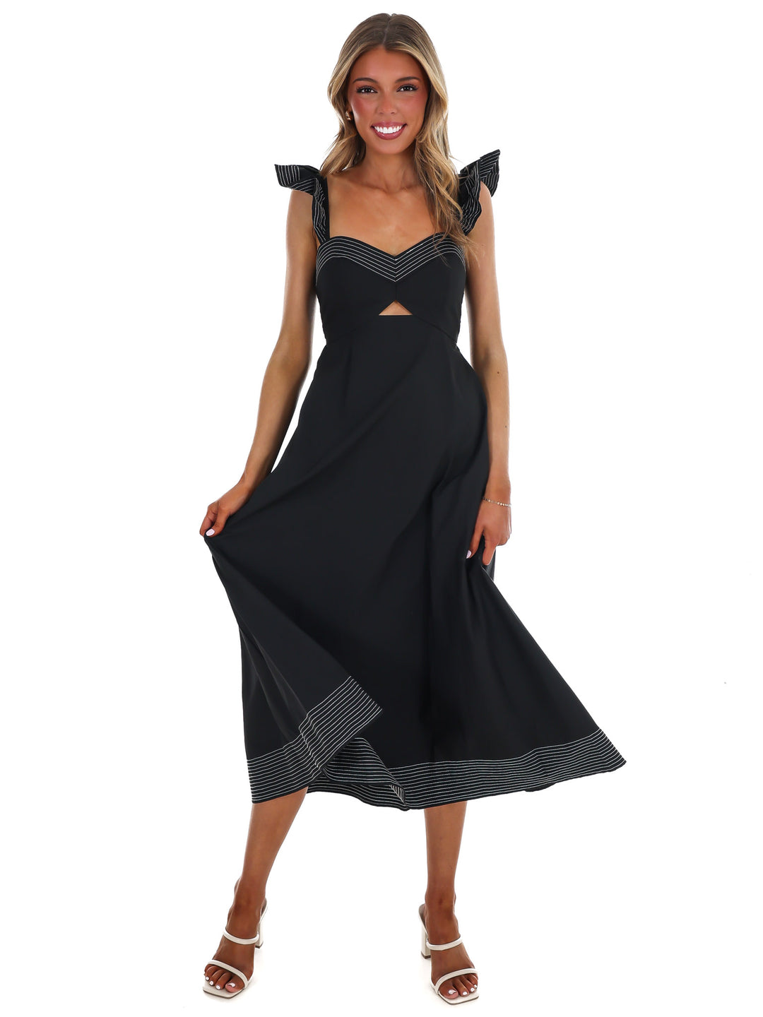 Lovely Place to Be Midi Dress