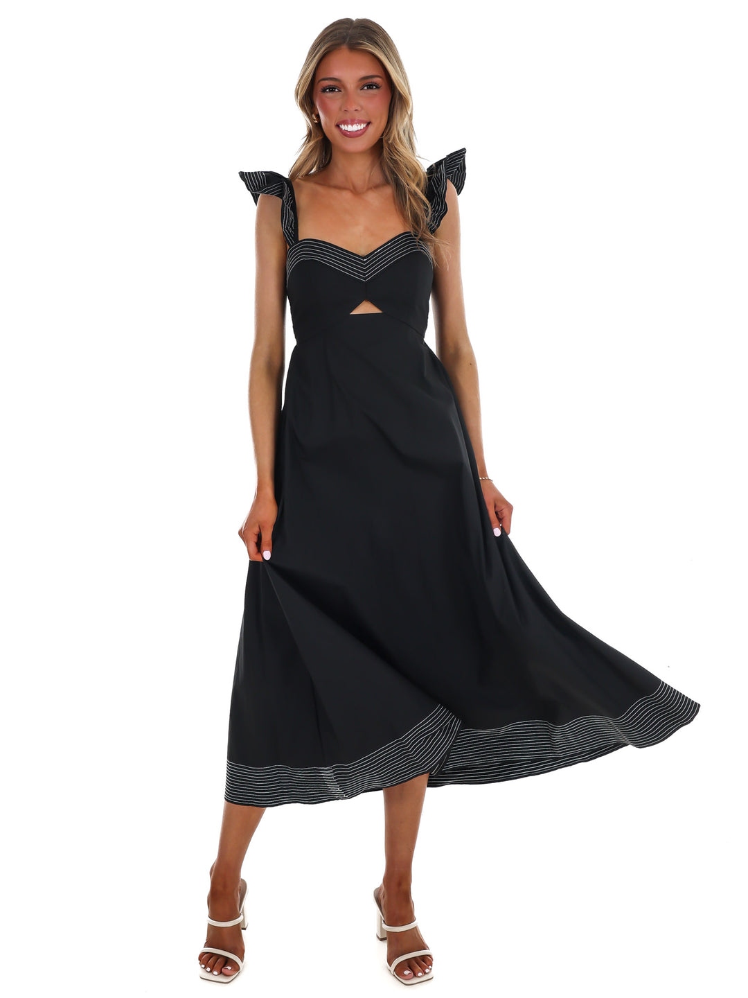 Lovely Place to Be Midi Dress