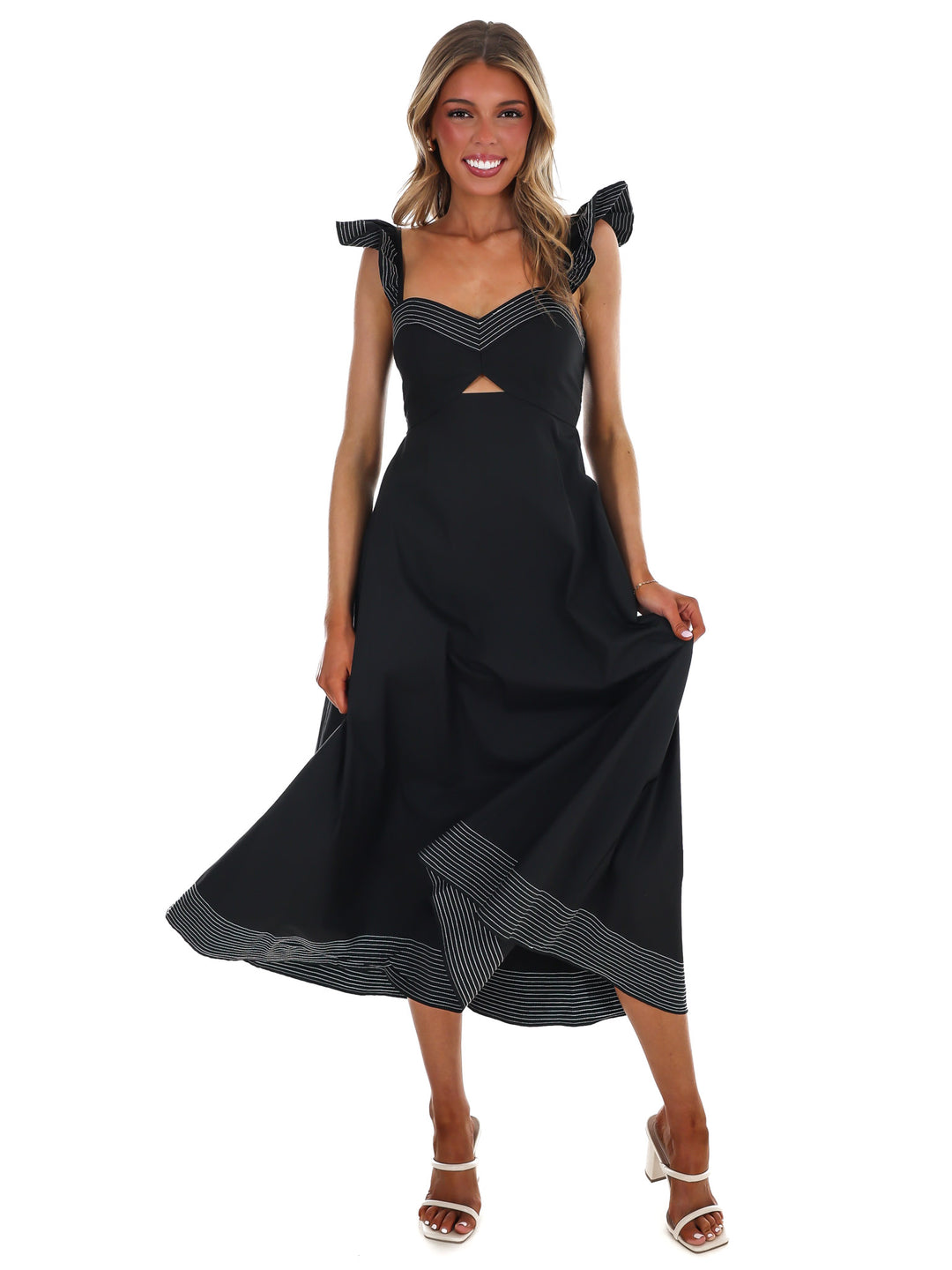 Lovely Place to Be Midi Dress