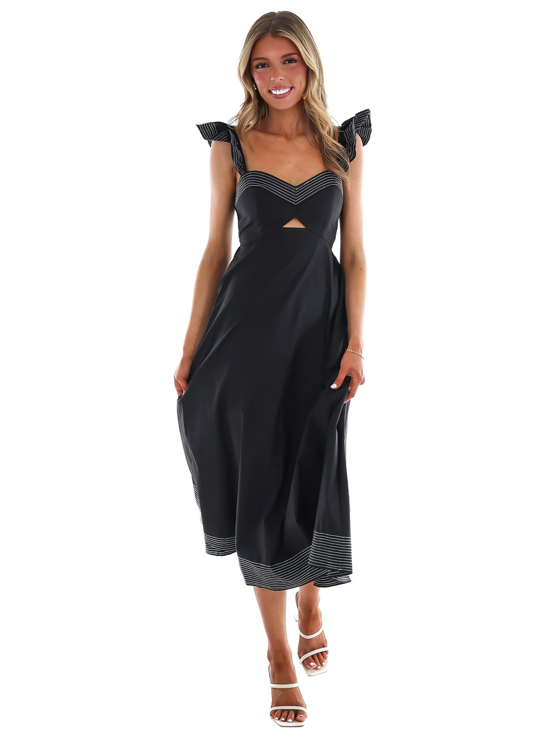 Lovely Place to Be Midi Dress