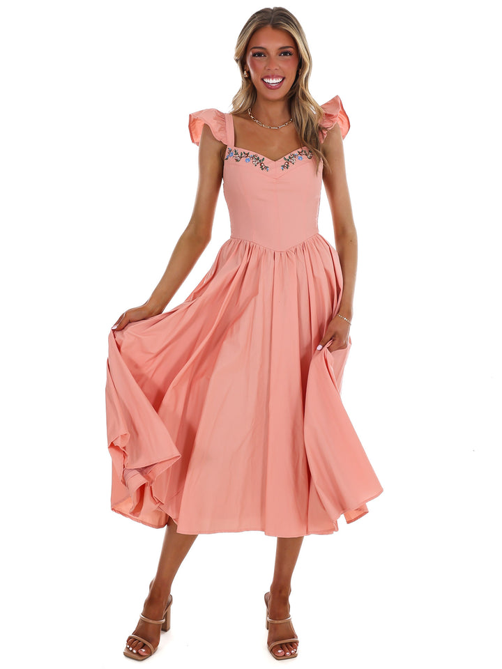 Tea Time Midi Dress