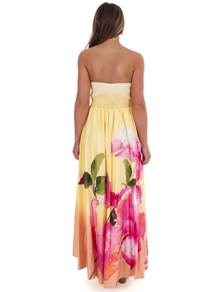 Sunnyside Strapless Maxi Dress
