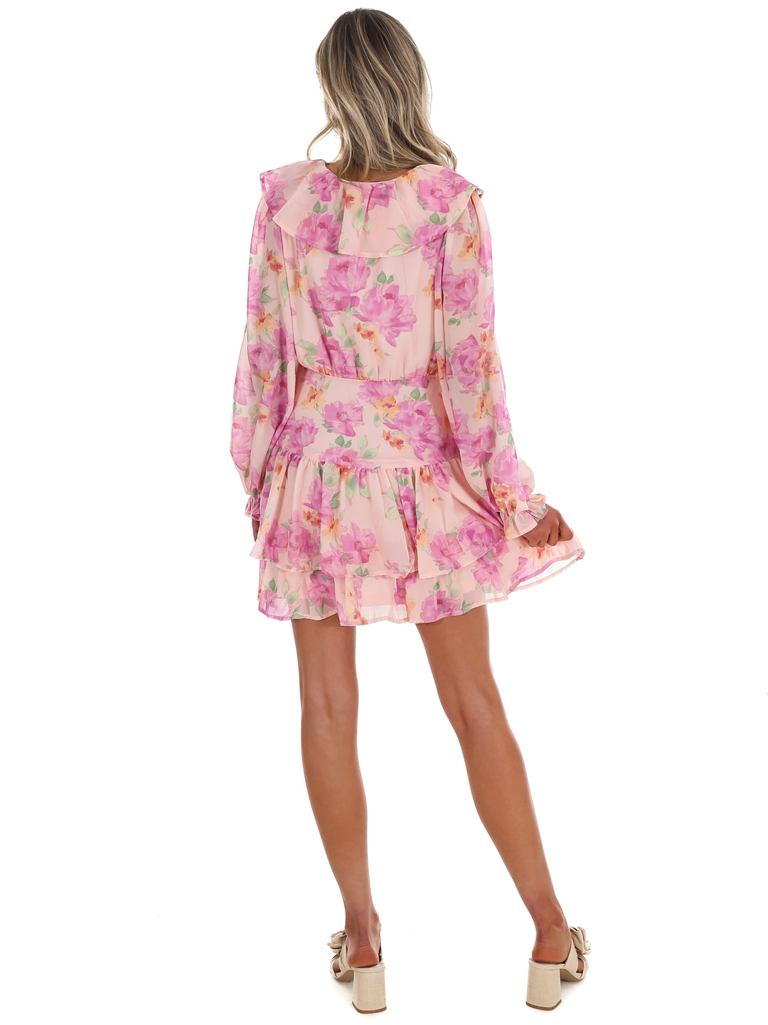 In Bloom Floral Mini Dress