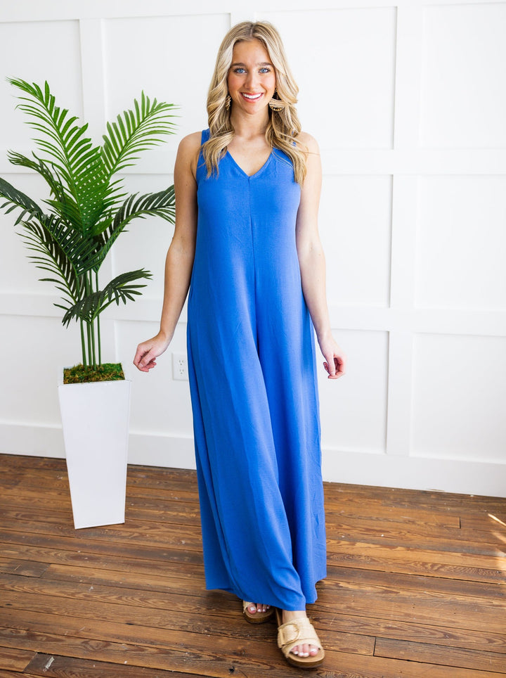 Feeling Happy Wide Leg Jumpsuit