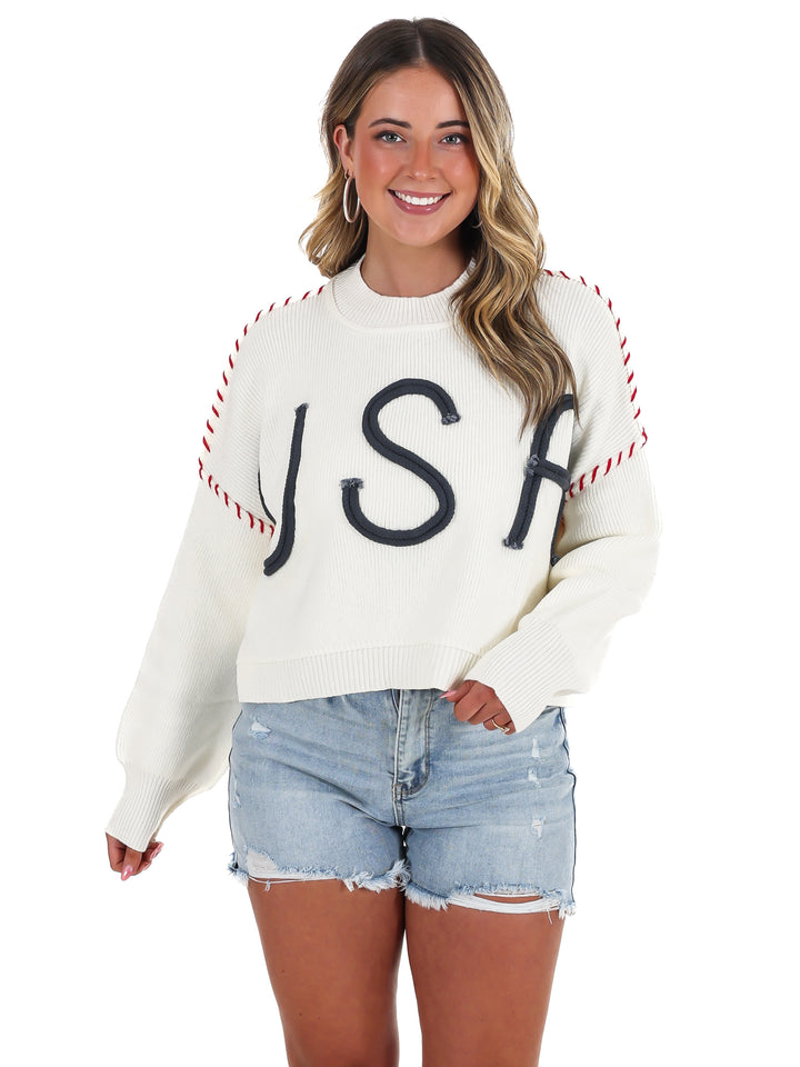 American Babe USA Sweater